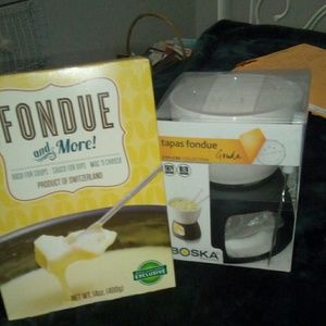 New in the BoxTapas Fondue Set by Boska